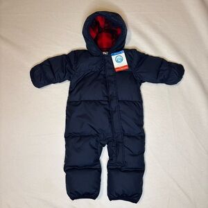 Columbia‎ Infant Snuggly Bunny Bunting Snowsuit Child Insulated - 6-12 Mos NWT